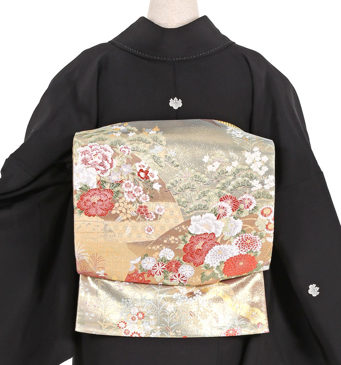 友禅 黒留袖 No.CA-1041-Mサイズ_02