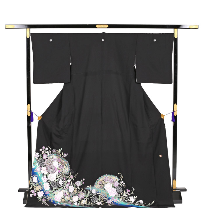 桂由美 黒留袖 No.CA-1058-Lサイズ_03