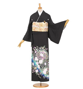 桂由美 黒留袖 No.CA-1058-Lサイズ
