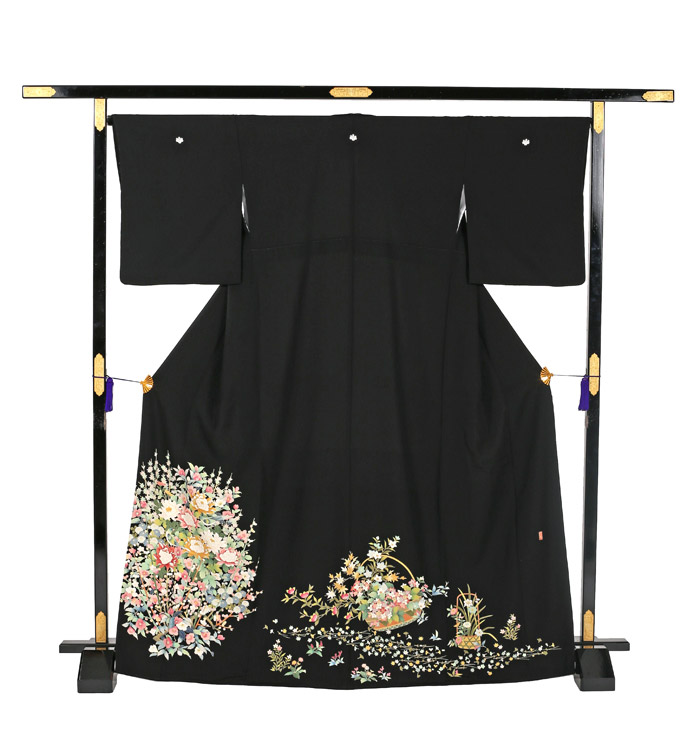 友禅 黒留袖 No.CA-1081-Mサイズ_03