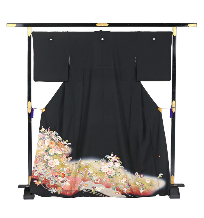 京友禅 黒留袖 No.CA-1086-ワイド-MOサイズ_03