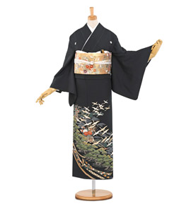 黒留袖 No.CA-1112-Sサイズ