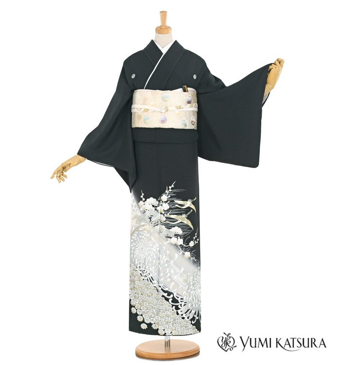 桂由美 黒留袖 No.CA-1165-Mサイズ