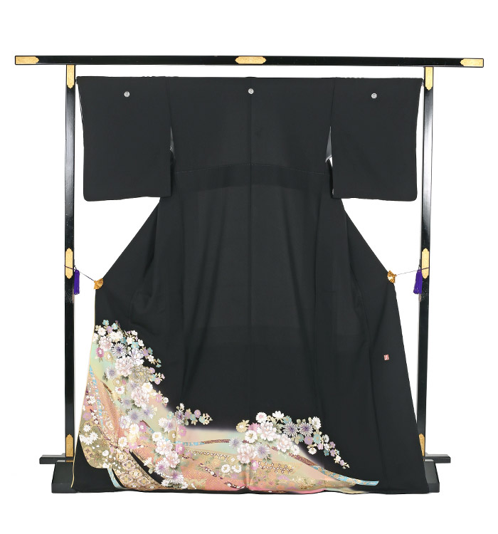 桂由美 黒留袖 No.CA-1173-Lサイズ_03