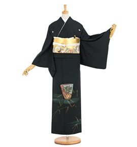 【帯・逸品】黒留袖 No.CA-1176-Mサイズ