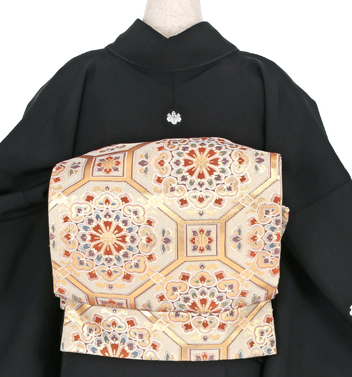 黒留袖 フルセット　裄69.5 肌襦袢からかんざしまでぜーんぶ！ 黒留袖（専用襦袢付）No.CA-1804-Sサイズの通販｜きもの365