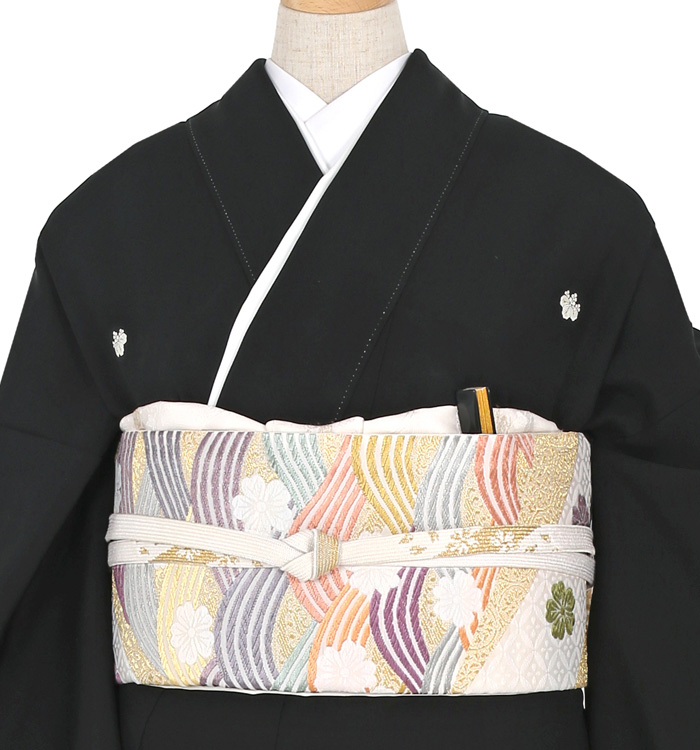 手描友禅 黒留袖 No.CA-1195-Mサイズ_01