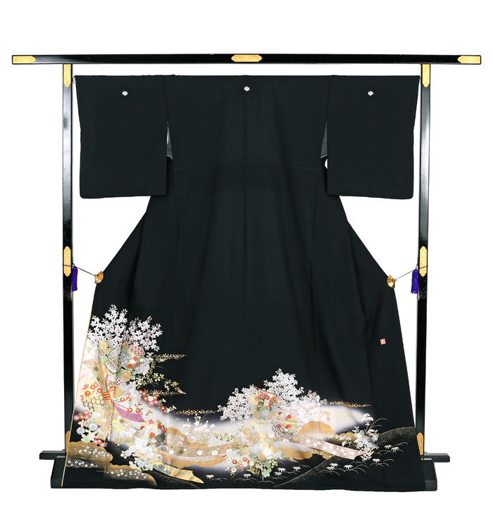 (4月祭❷) No.2225 正絹デザイナー(桂由美氏)束ね熨斗袋帯　落款　美品 4月祭➁) No.2225 正絹デザイナー(桂由美氏)束ね熨斗袋帯落款美品