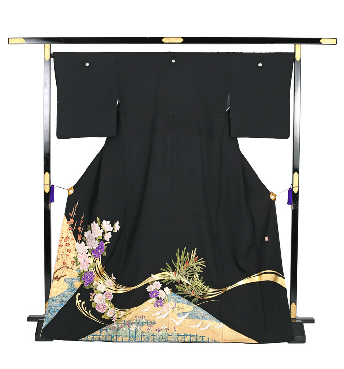 桂由美 黒留袖 No.CA-1260-Mサイズ_03