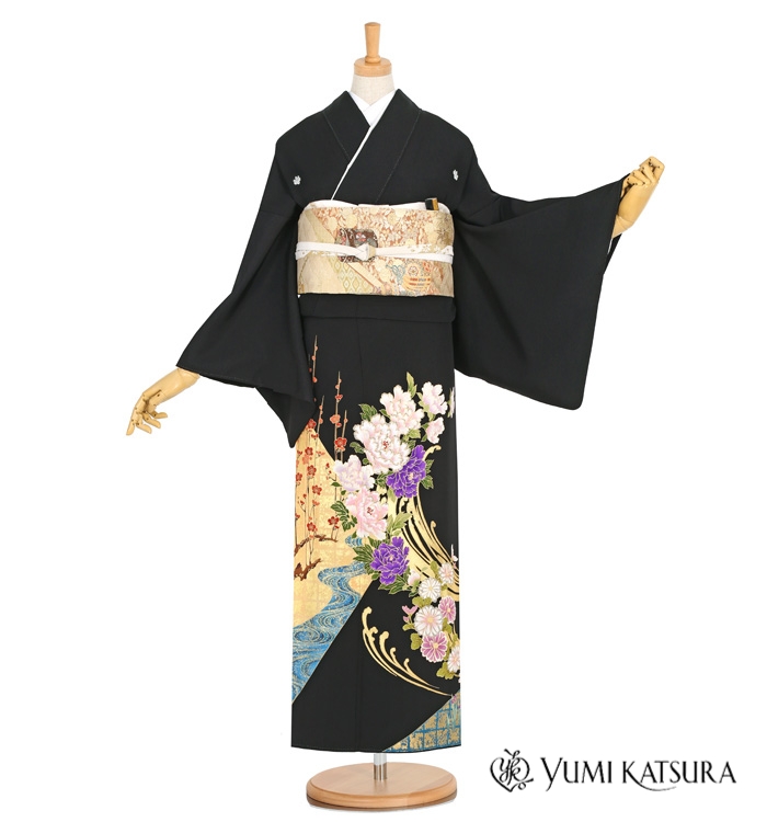 桂由美 黒留袖 No.CA-1260-Mサイズ