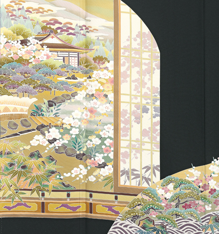 手描友禅作家 黒留袖 No.CA-1274-Mサイズ_05