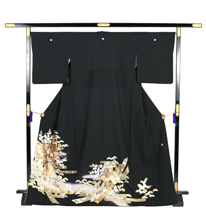 桂由美 黒留袖 No.CA-1300-Lサイズ_03