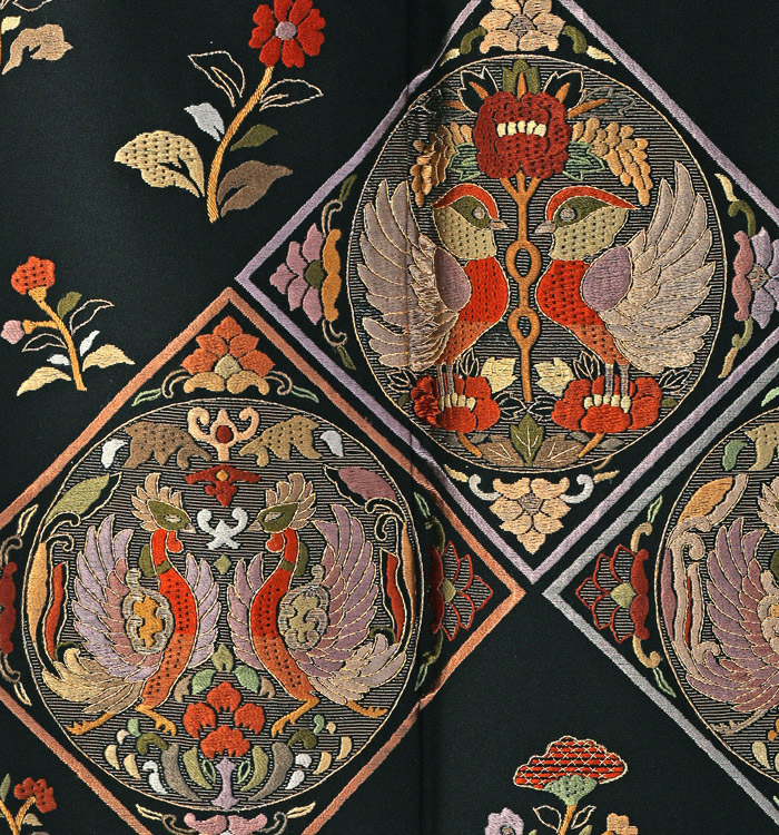 総刺繍 黒留袖 No.CA-1332-Mサイズのレンタル｜きもの365