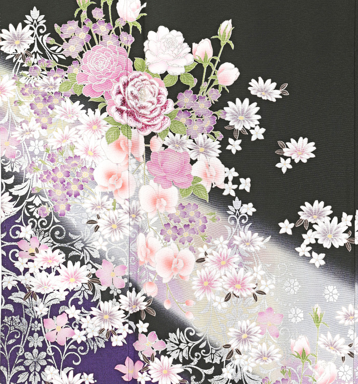 黒留袖 No.CA-1335-Mサイズのレンタル｜きもの365