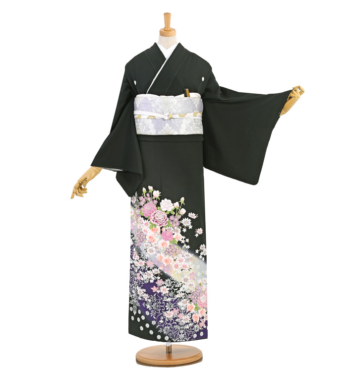 黒留袖 No.CA-1335-Mサイズのレンタル｜きもの365