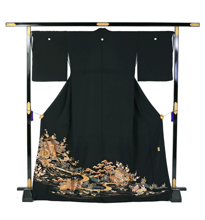 和田光正 黒留袖 No.CA-1340-Mサイズ_03