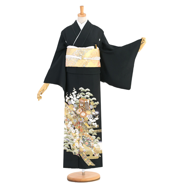 9197☆送料込み❣️黒留袖 着物 4枚 まとめ売り❣️ CA-1344-torusoA2.jpg