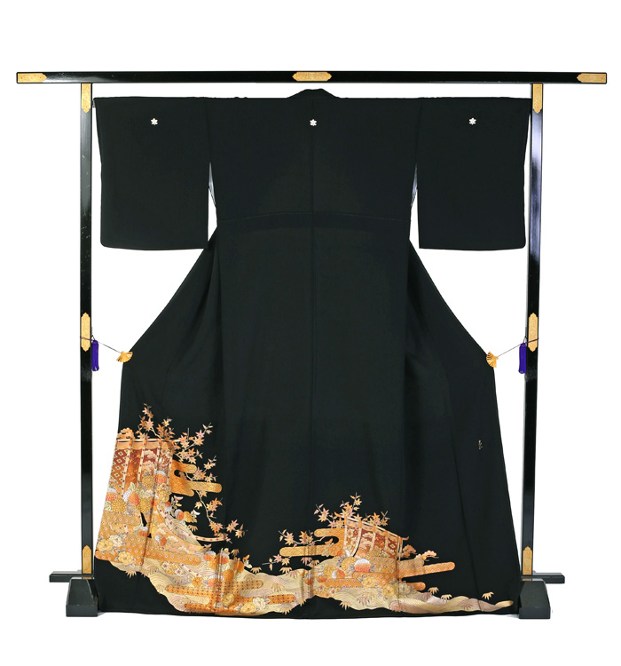 和田光正 黒留袖 No.CA-1345-Lサイズのレンタル｜きもの365