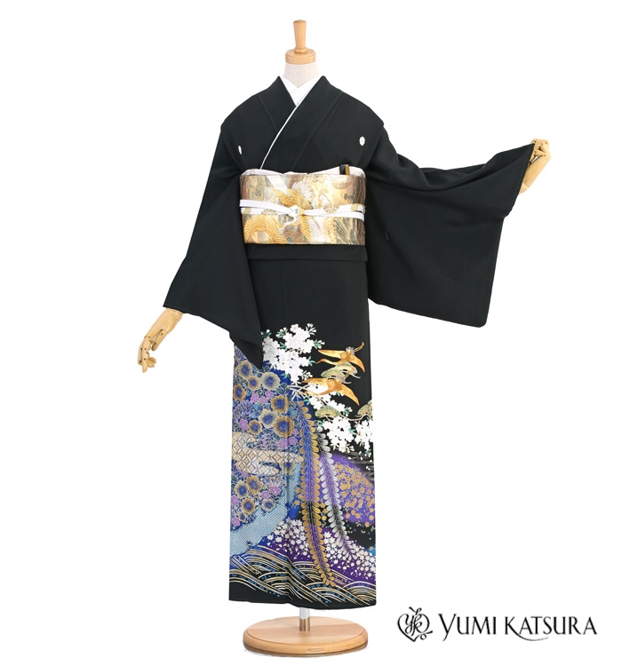 桂由美 黒留袖 No.CA-1346-Mサイズのレンタル｜きもの365