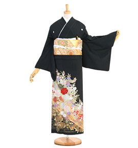 桂由美 黒留袖 No.CA-1352-Mサイズ