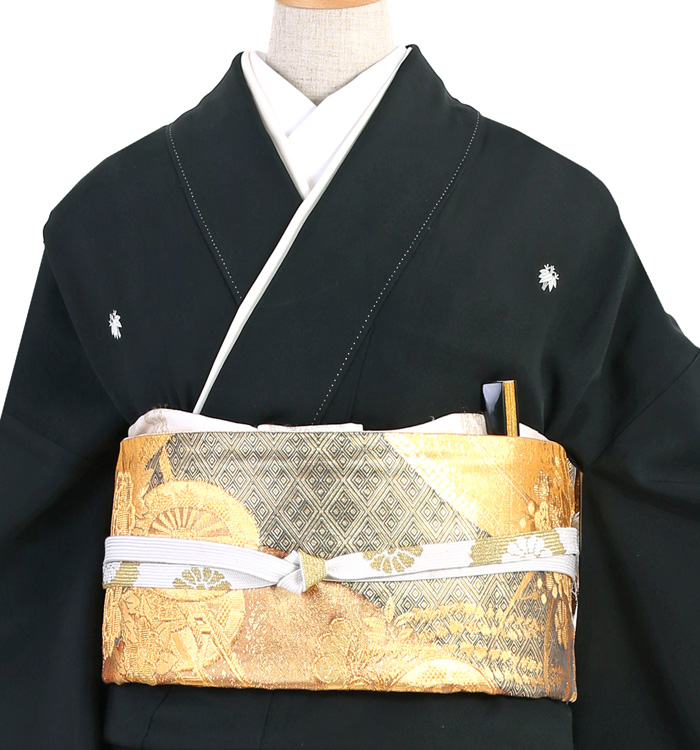 友禅 黒留袖 No.CA-1353-Mサイズのレンタル｜きもの365