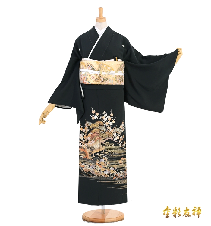 和田光正 黒留袖 No.CA-1356-Mサイズのレンタル｜きもの365