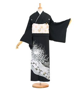桂由美 黒留袖 No.CA-1359-Mサイズ