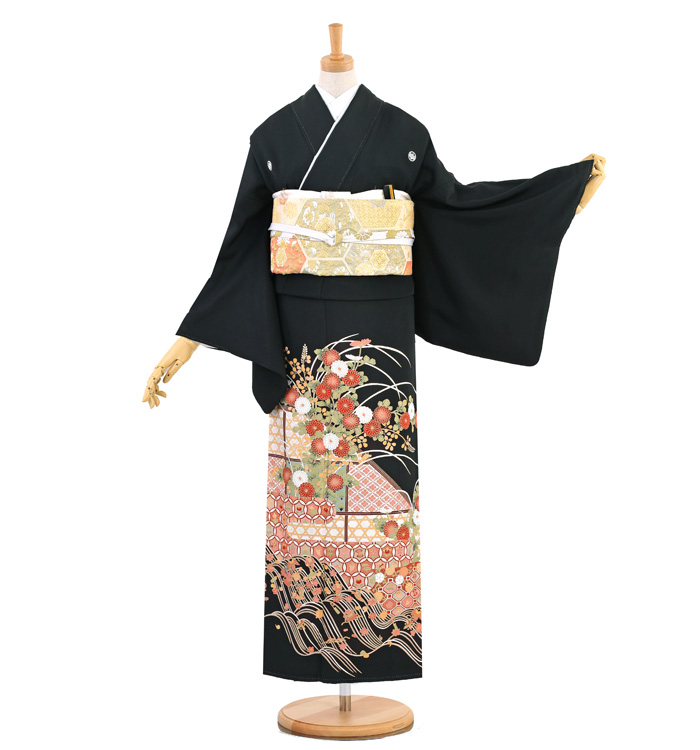 黒留袖 No.CA-1388-Mサイズのレンタル｜きもの365