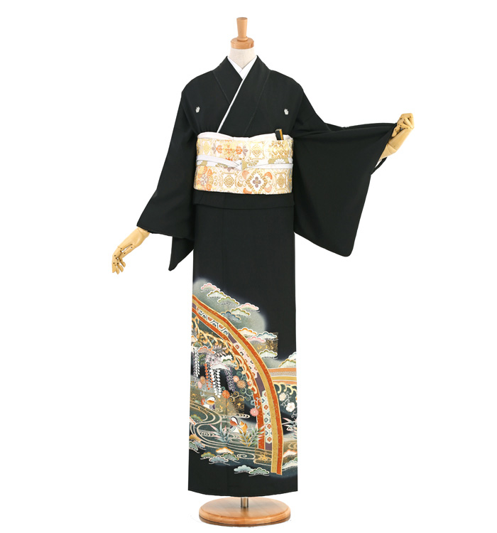 黒留袖 No.CA-1412-Mサイズのレンタル｜きもの365