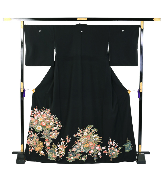 友禅 黒留袖 No.CA-1415-Mサイズ_03