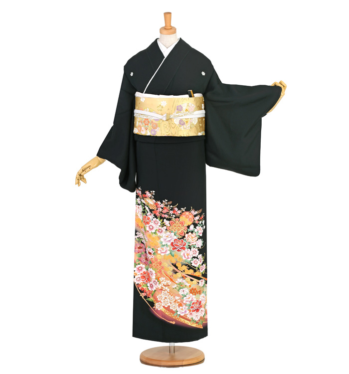 黒留袖 No.CA-1428-Mサイズのレンタル｜きもの365
