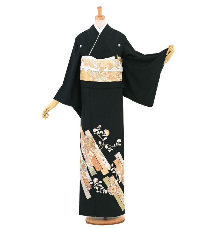 【ご注文確認用 B】着物のお祝い袋◇留袖 黒留袖 No.CA-1462-Mサイズのレンタル｜きもの365
