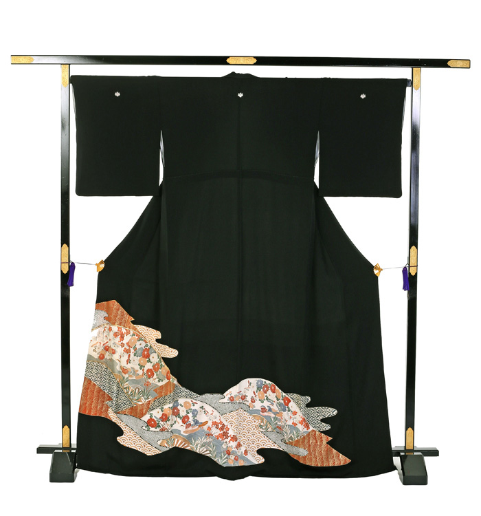 黒留袖 No.CA-1486-Mサイズのレンタル｜きもの365
