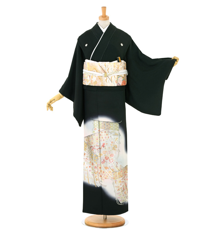 黒留袖 No.CA-1555-Mサイズのレンタル｜きもの365