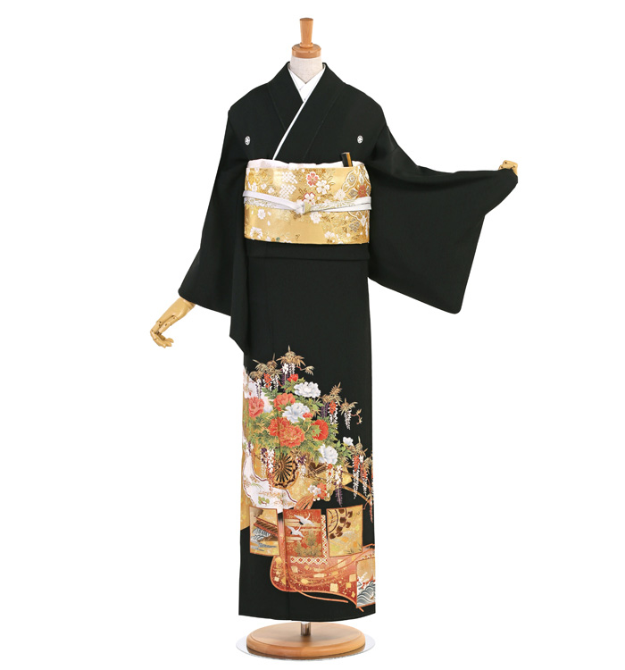 黒留袖 No.CA-1569-ワイド-LOサイズ