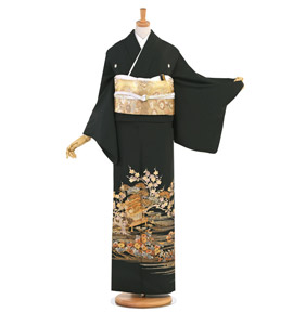 和田光正 黒留袖 No.CA-1602-Mサイズ