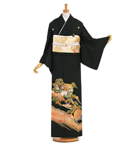 黒留袖 No.CA-1615-Lサイズ