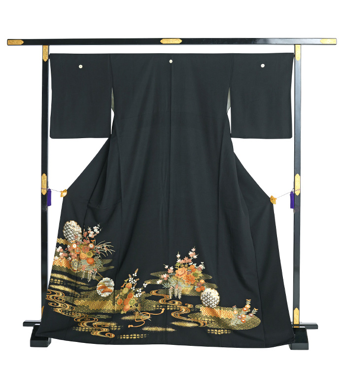 黒留袖 黒留袖 No.CA-1627-Mサイズのレンタル｜きもの365