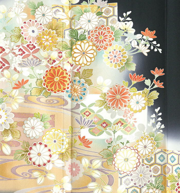 京友禅 黒留袖 No.CA-1631-Mサイズ_05