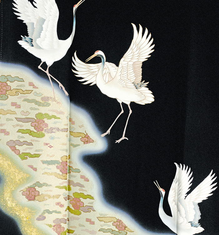 9127☆送料込み❣️ 黒留袖 着物 4枚 まとめ売り❣️ CA-2024-torusoA3.jpg