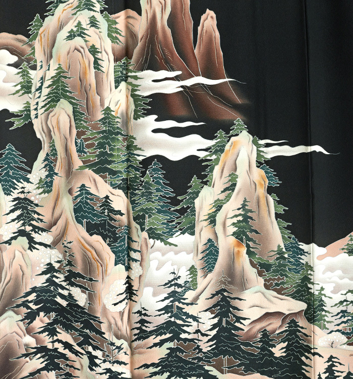 京友禅 黒留袖 No.CA-1710-Mサイズ_05