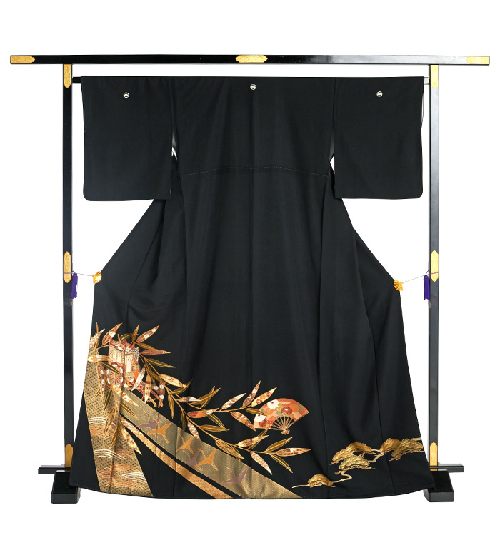 黒留袖 No.CA-1723-Mサイズのレンタル｜きもの365