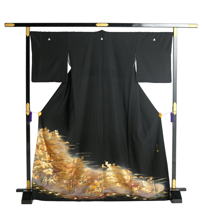 和田光正 黒留袖 No.CA-1736-Mサイズ_03