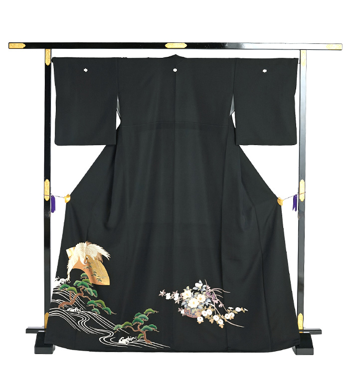黒留袖 No.CA-1760-Mサイズのレンタル｜きもの365