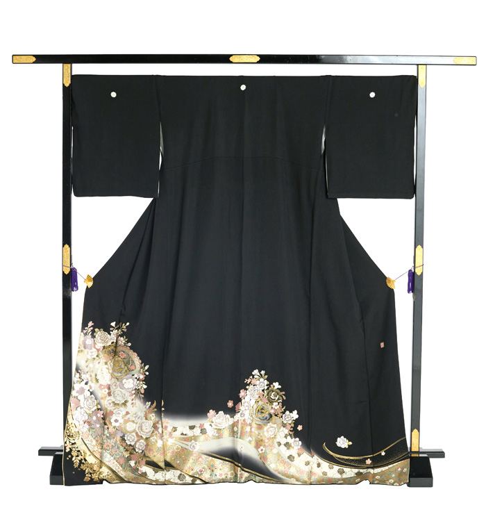 桂由美 黒留袖 No.CA-1800-Mサイズのレンタル｜きもの365