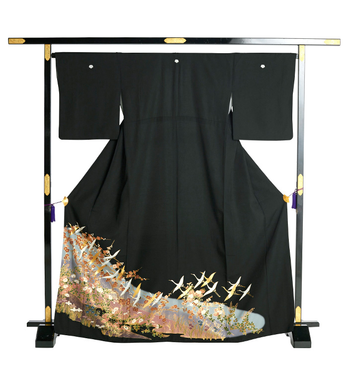 黒留袖（専用襦袢付）No.CA-1805-Sサイズのレンタル｜きもの365