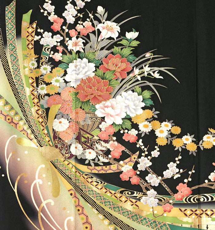 黒留袖 No.CA-1814-Mサイズのレンタル｜きもの365
