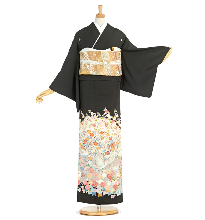 京友禅 黒留袖 No.CA-1829-Mサイズの通販｜きもの365