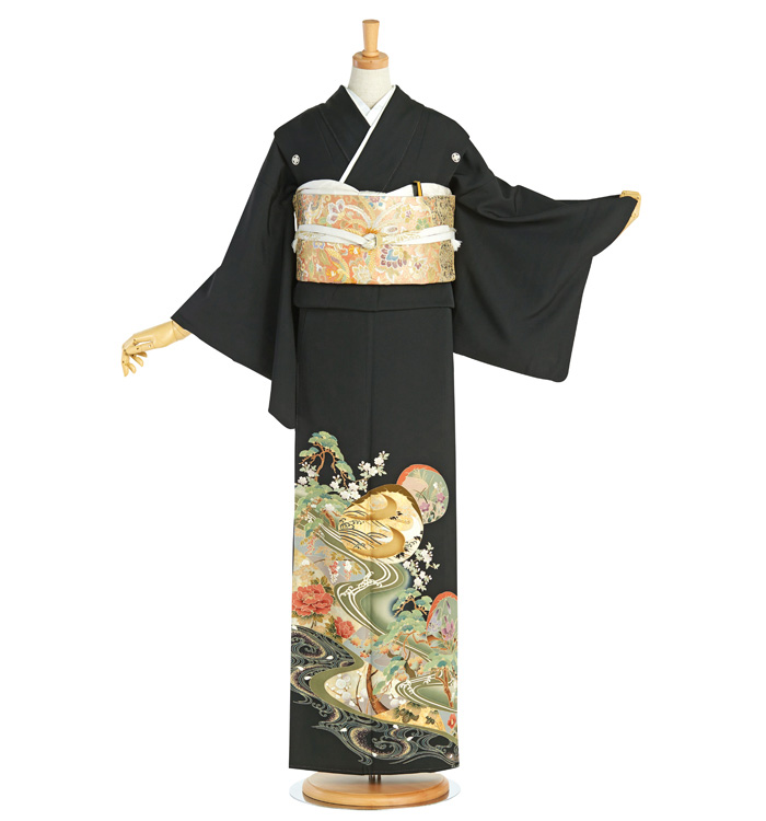 黒留袖 No.CA-1835-Mサイズのレンタル｜きもの365