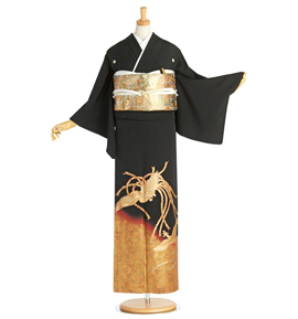 島田えり茂 黒留袖 No.CA-1838-Sサイズ